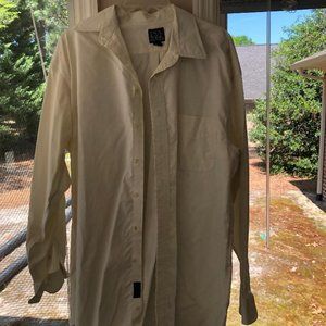 Yellow Jos A Bank Long-Sleeve Button Up